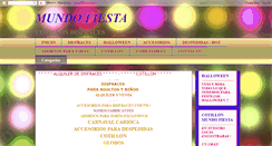 Desktop Screenshot of cotillonmundofiesta.com